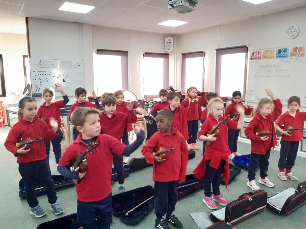 Stringtastic start!, Copthill School