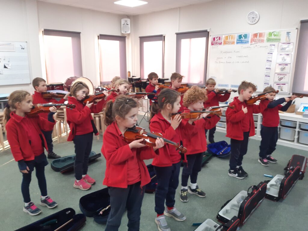 Stringtastic start!, Copthill School