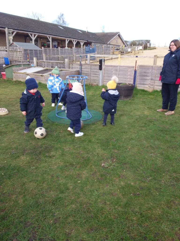 Exploring the Early Years Garden, Copthill School