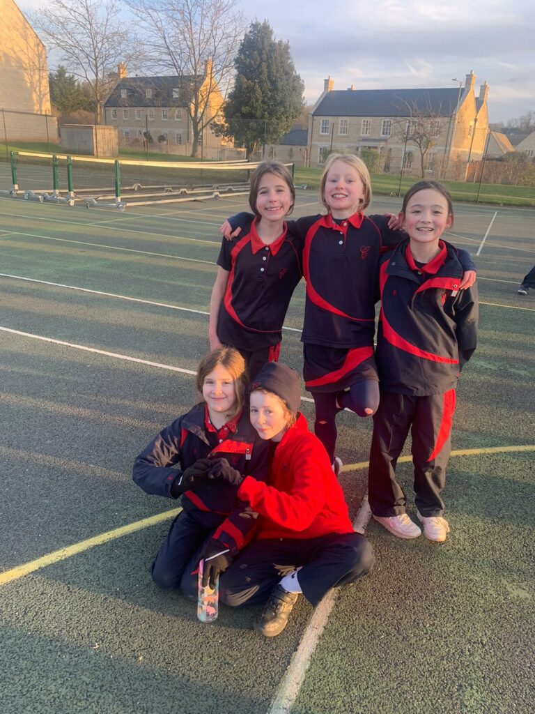 U11 mixed ability netball vs Stamford, Copthill School