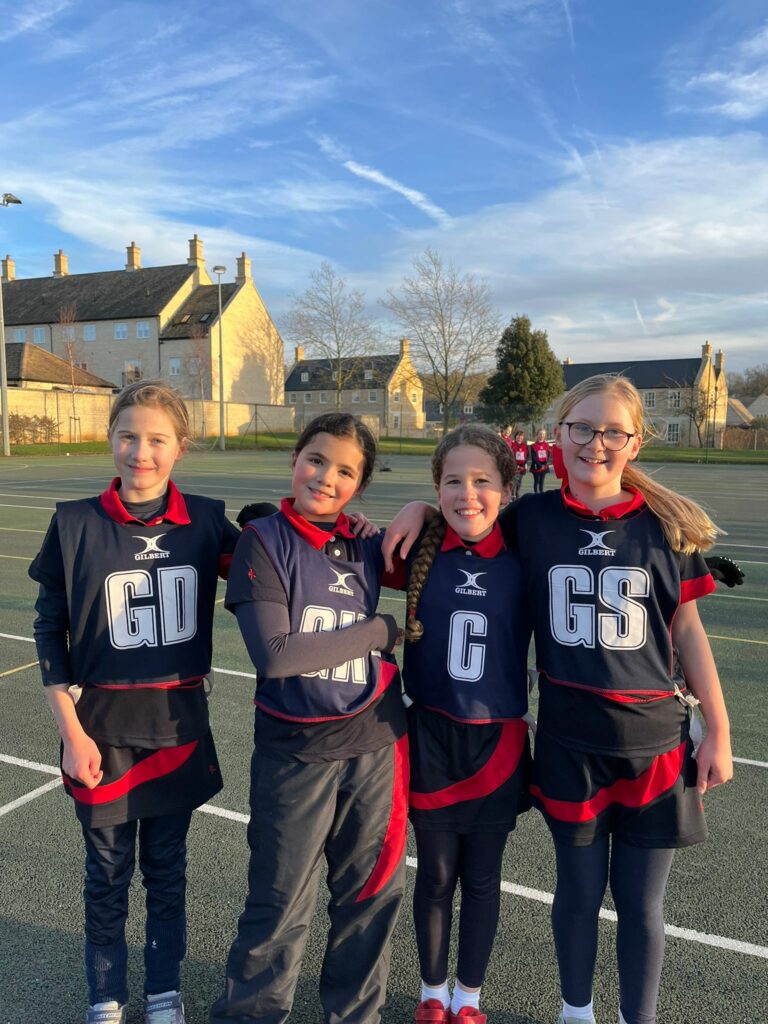 U11 mixed ability netball vs Stamford, Copthill School