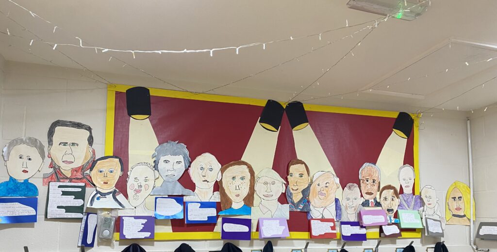 Brushing shoulders with the stars&#8230;, Copthill School