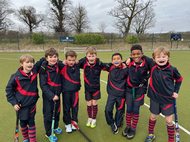 U9 Hockey v Witham Hall, Copthill School