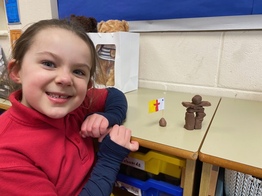 Inukshuk creations&#8230;, Copthill School