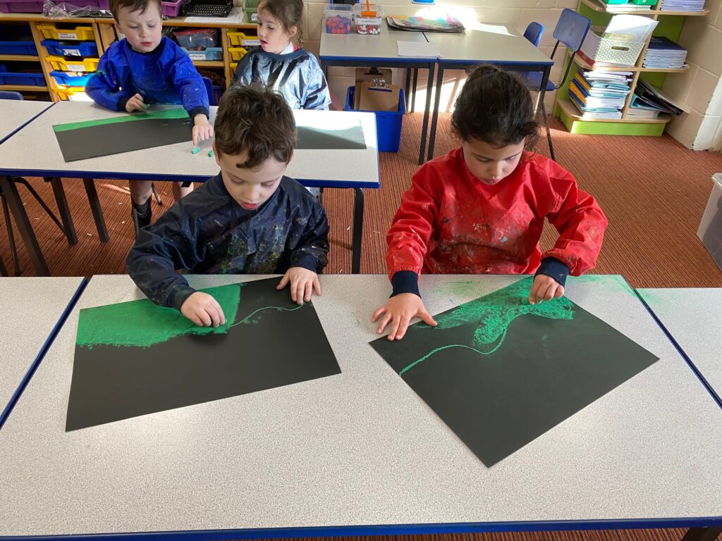 Dazzling Northern Lights Artwork&#8230;, Copthill School