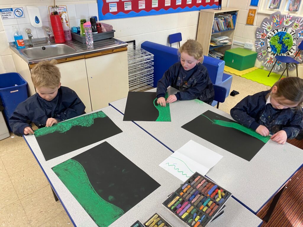 Dazzling Northern Lights Artwork&#8230;, Copthill School