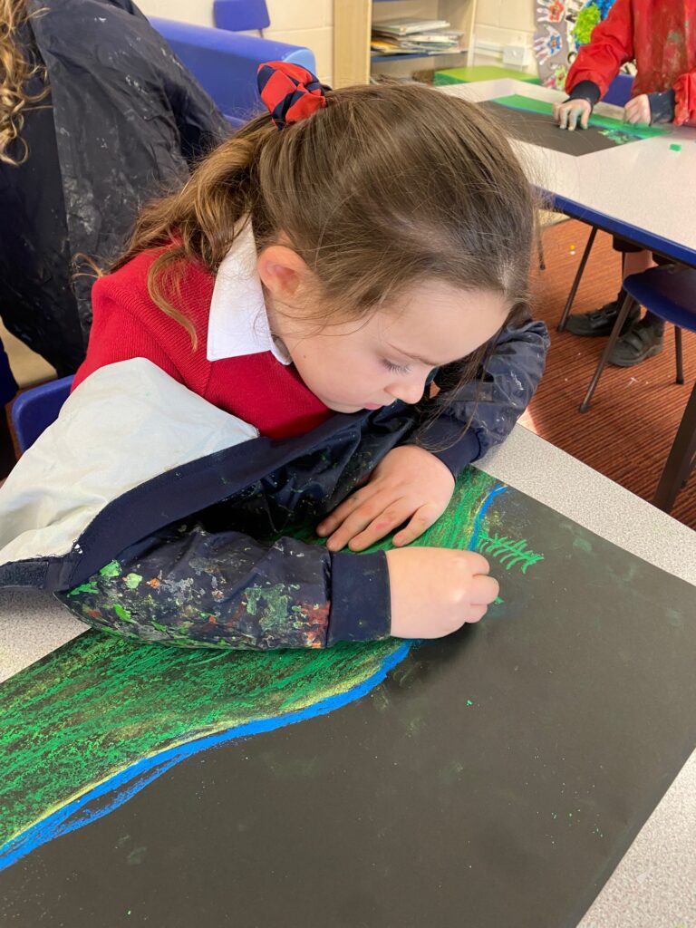 Dazzling Northern Lights Artwork&#8230;, Copthill School