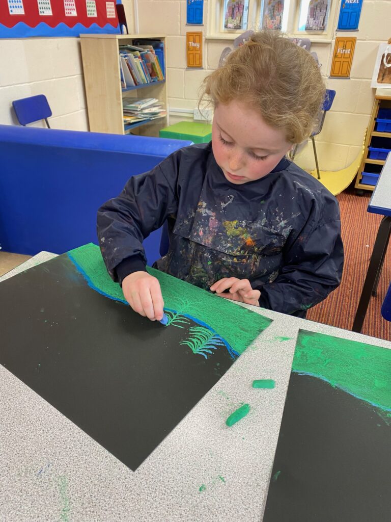 Dazzling Northern Lights Artwork&#8230;, Copthill School