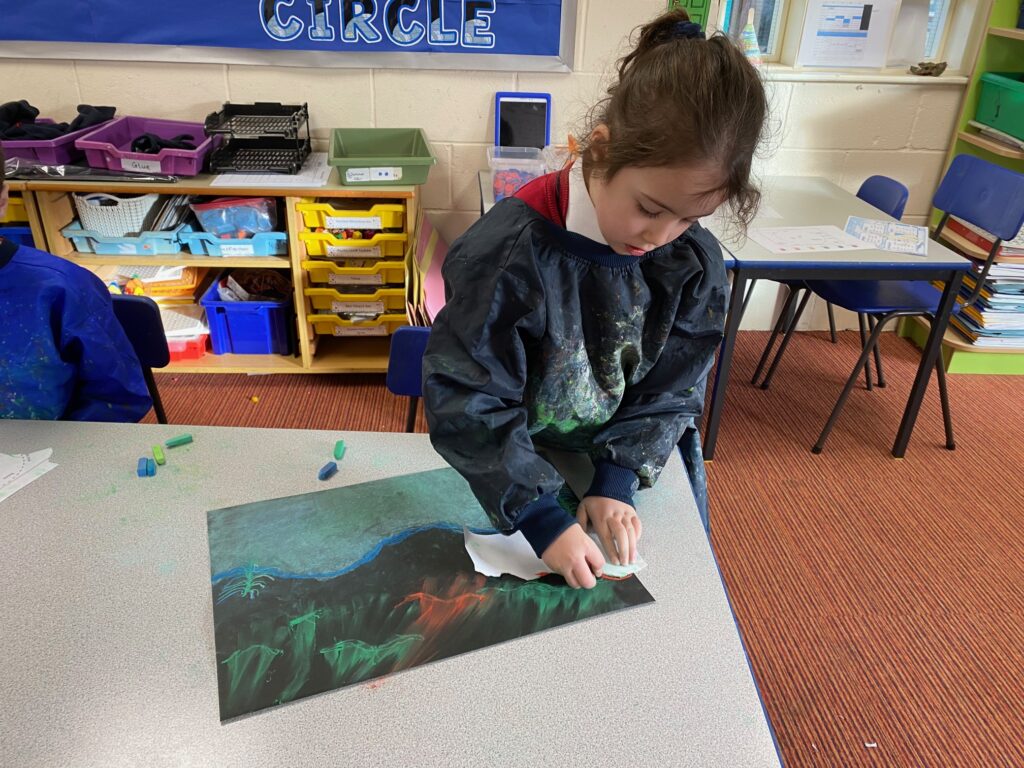 Dazzling Northern Lights Artwork&#8230;, Copthill School