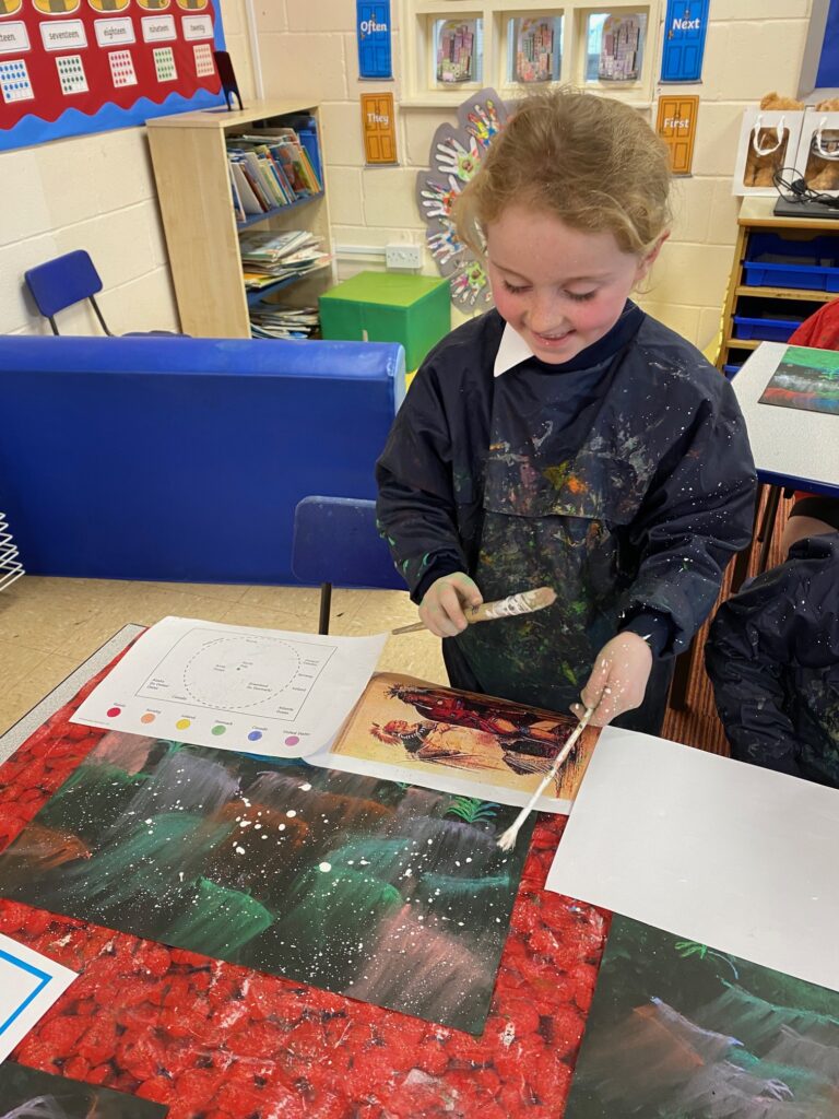 Dazzling Northern Lights Artwork&#8230;, Copthill School