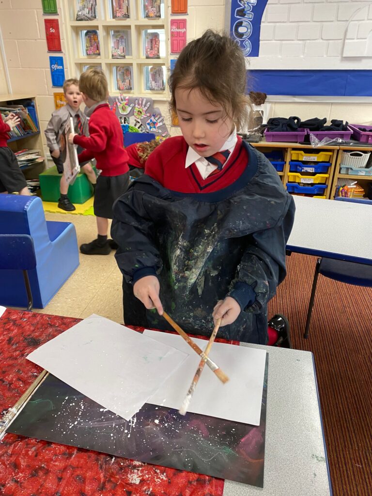 Dazzling Northern Lights Artwork&#8230;, Copthill School