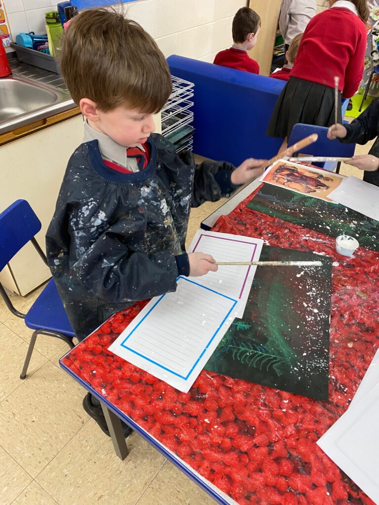 Dazzling Northern Lights Artwork&#8230;, Copthill School