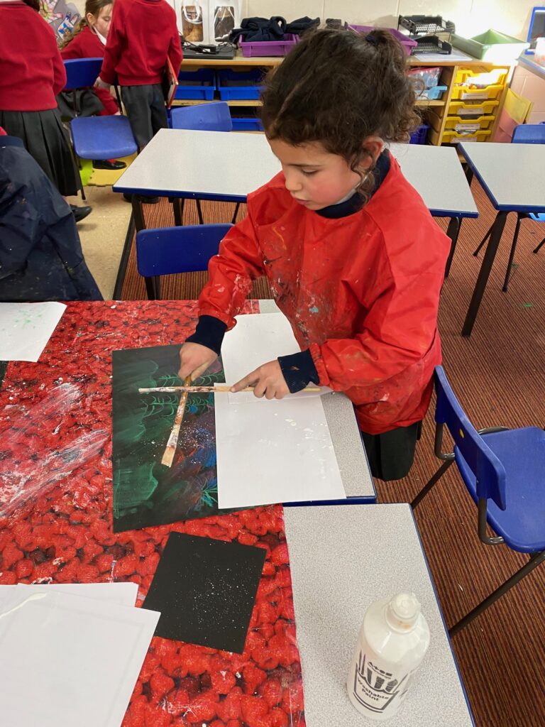 Dazzling Northern Lights Artwork&#8230;, Copthill School