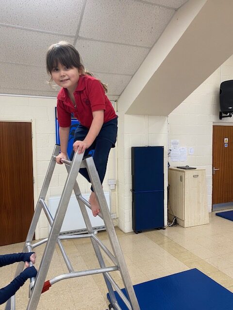 Gymnastics skills&#8230;, Copthill School