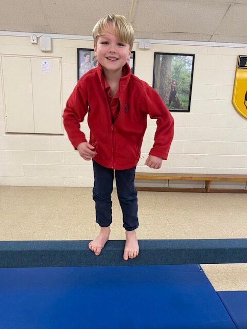 Gymnastics skills&#8230;, Copthill School