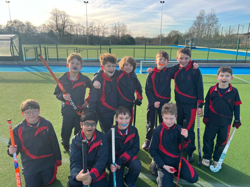 U11 Boys Hockey v Stamford Junior School, Copthill School