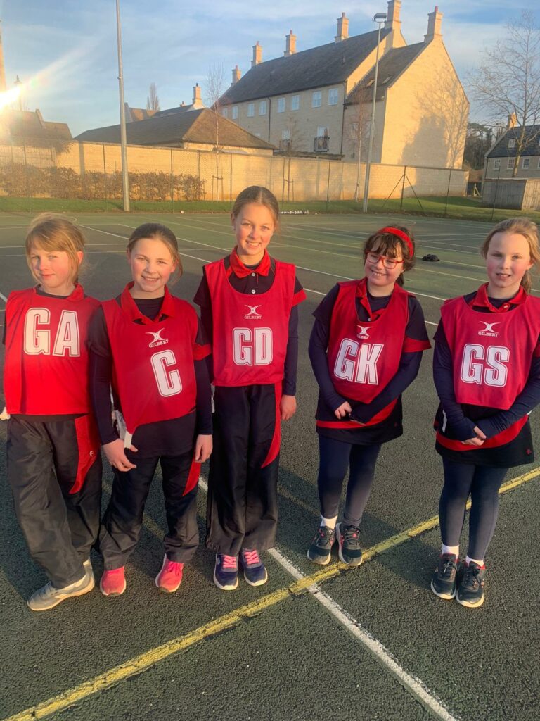 U11 mixed ability netball vs Stamford, Copthill School