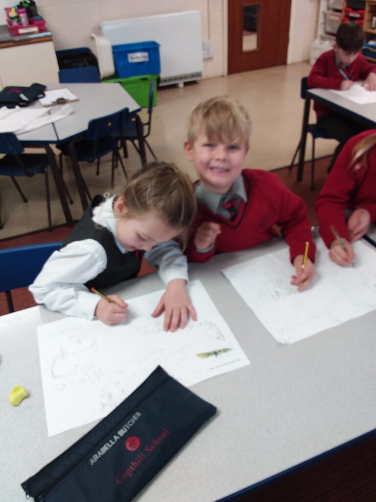 Story mapping &#8211; The Jolly Postman, Copthill School