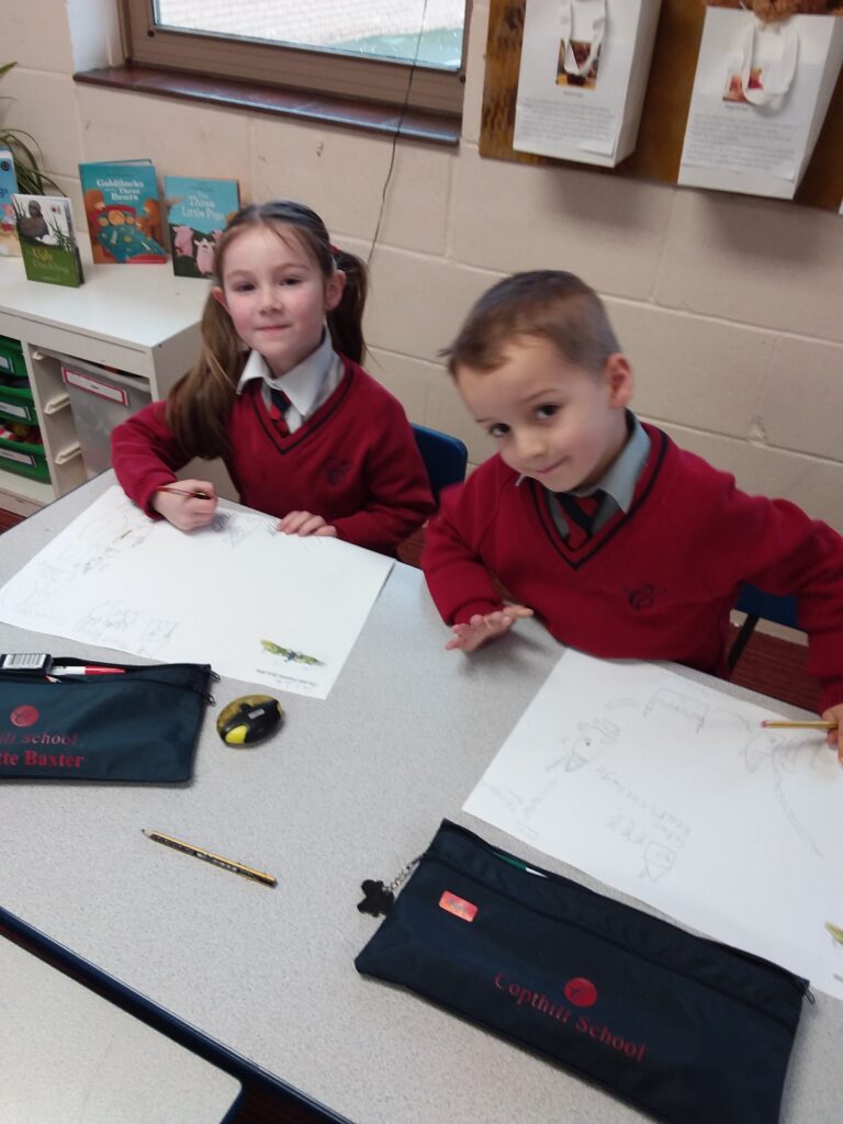 Story mapping &#8211; The Jolly Postman, Copthill School