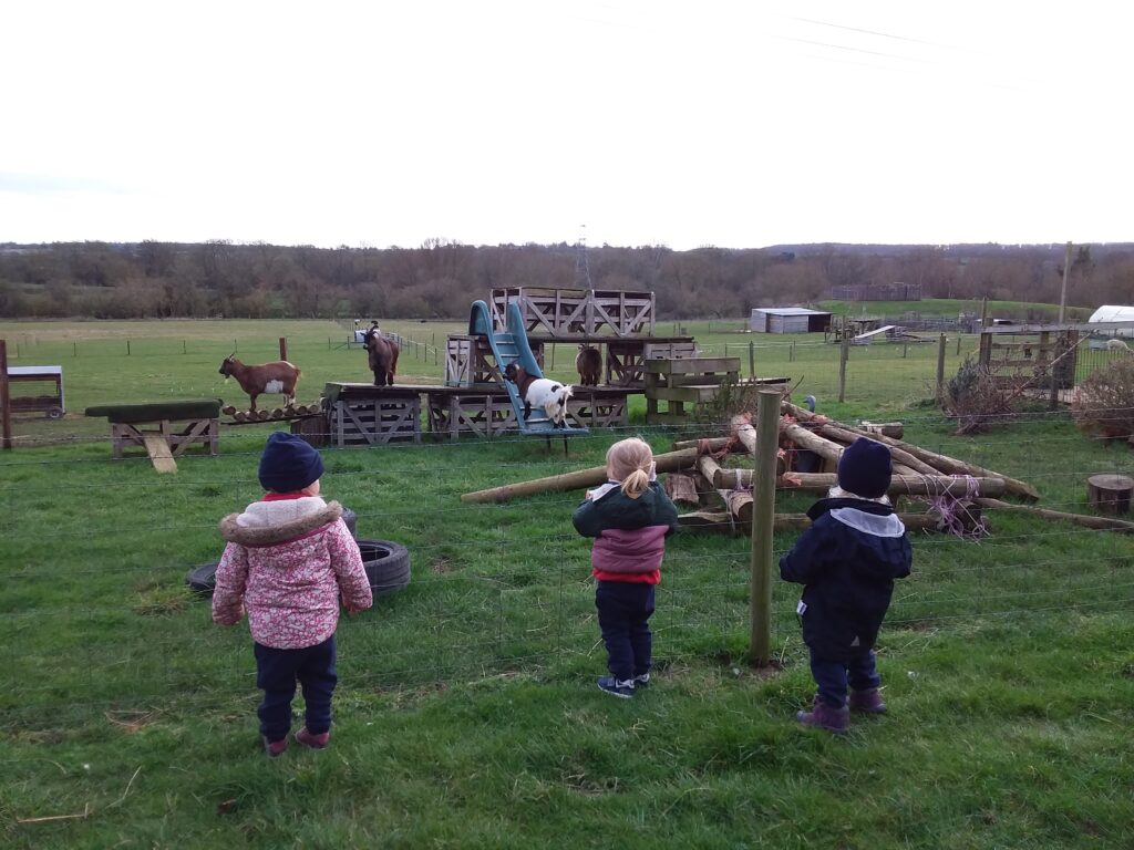 Going on a walk, Copthill School