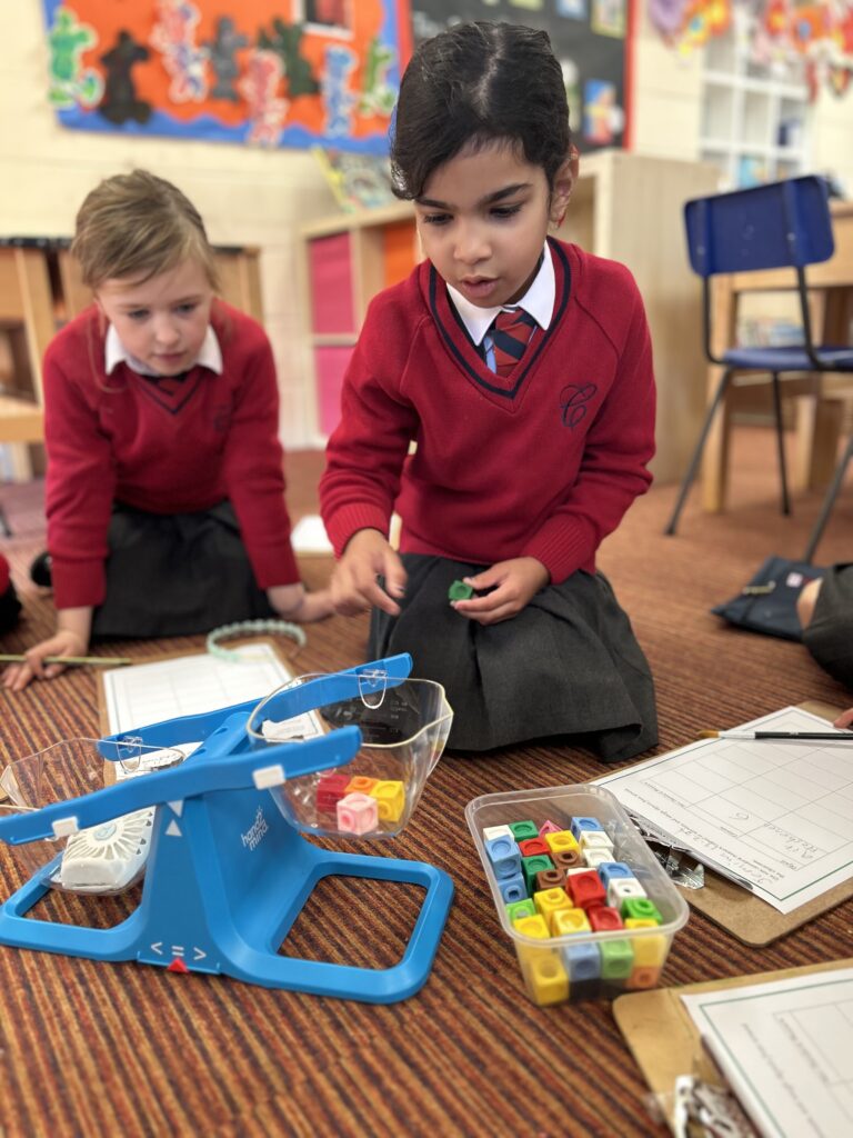 It&#8217;s a balancing act!, Copthill School