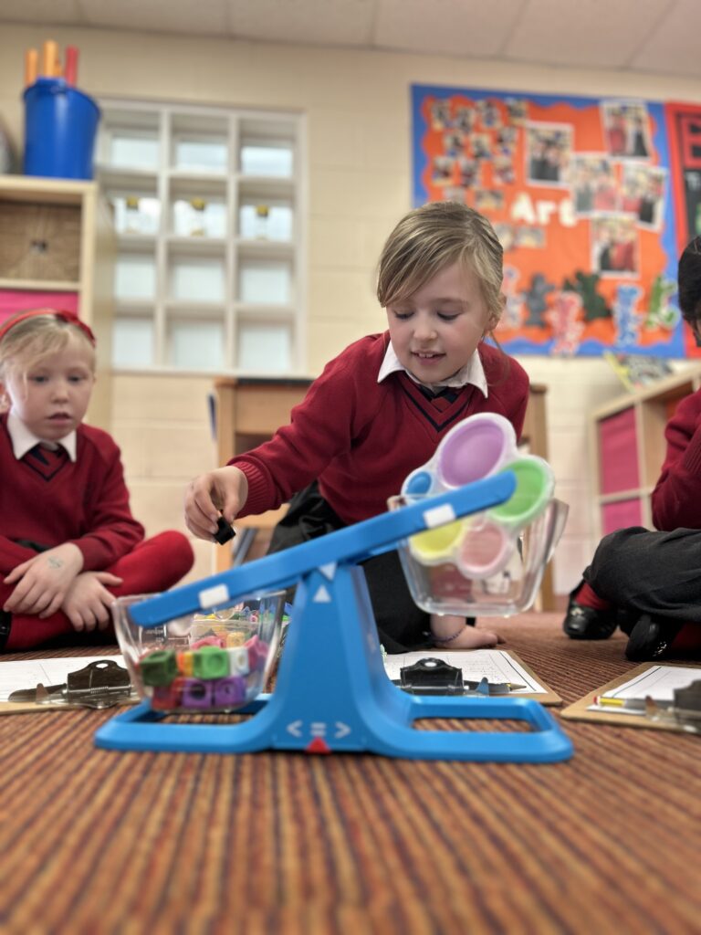 It&#8217;s a balancing act!, Copthill School