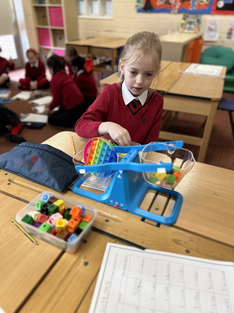 It&#8217;s a balancing act!, Copthill School