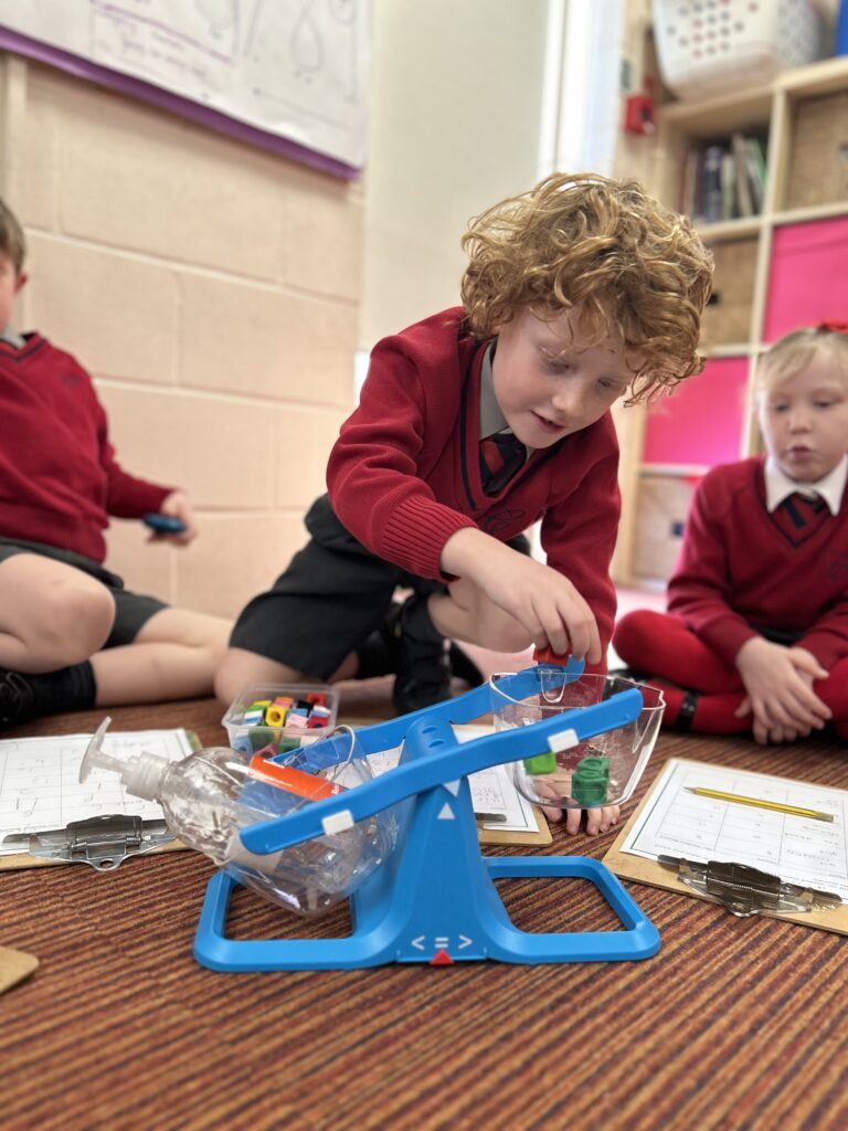 It&#8217;s a balancing act!, Copthill School