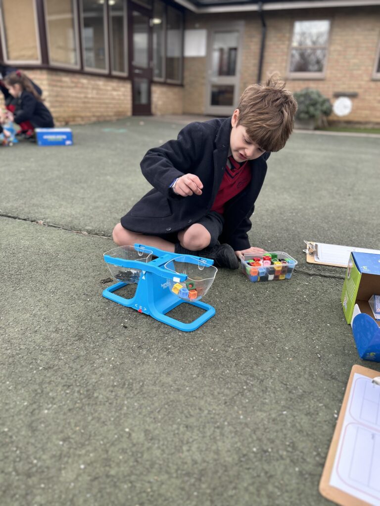 It&#8217;s a balancing act!, Copthill School