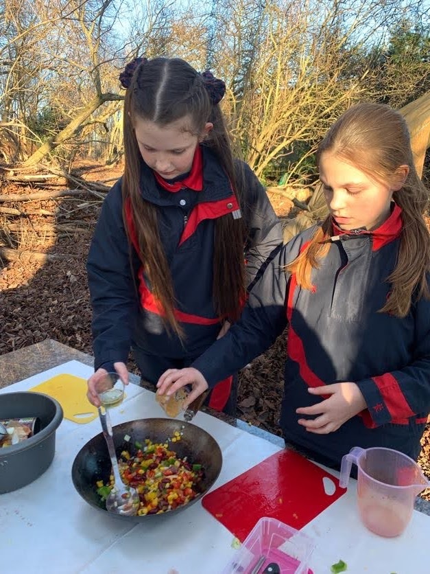 Y6 Native American experience, Copthill School