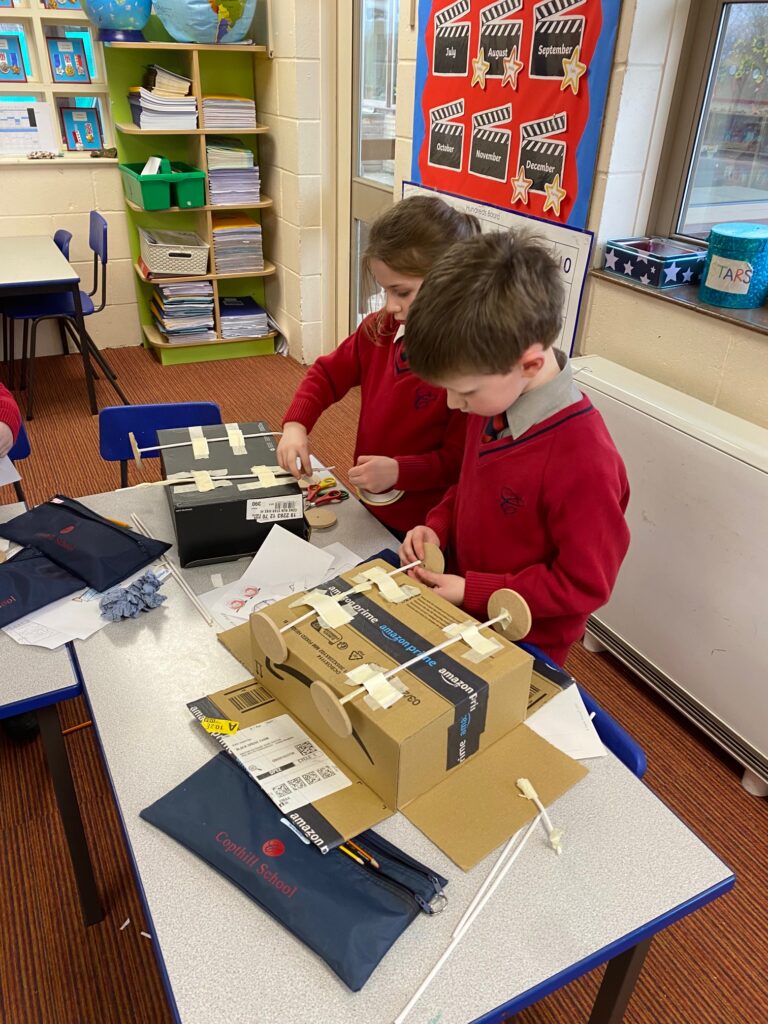 Creating expedition vehicles for Sir Ranulph&#8217;s next adventure!, Copthill School