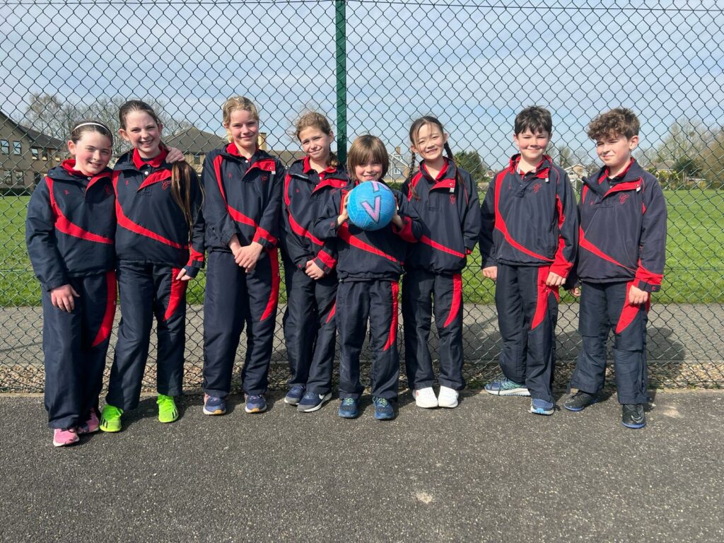 Mixed stinger netball, Copthill School