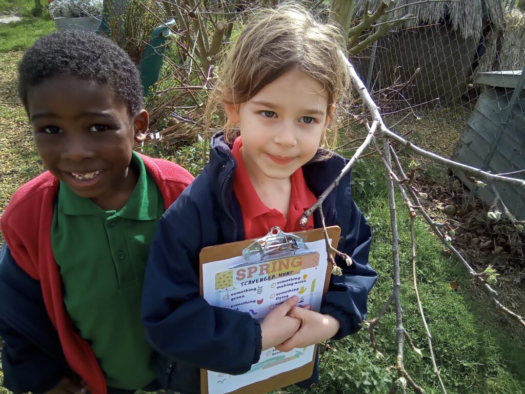 Springtime fun!, Copthill School