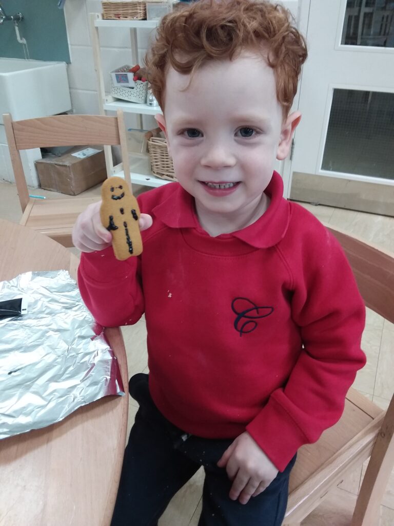 Gingerbread People Decorating, Copthill School