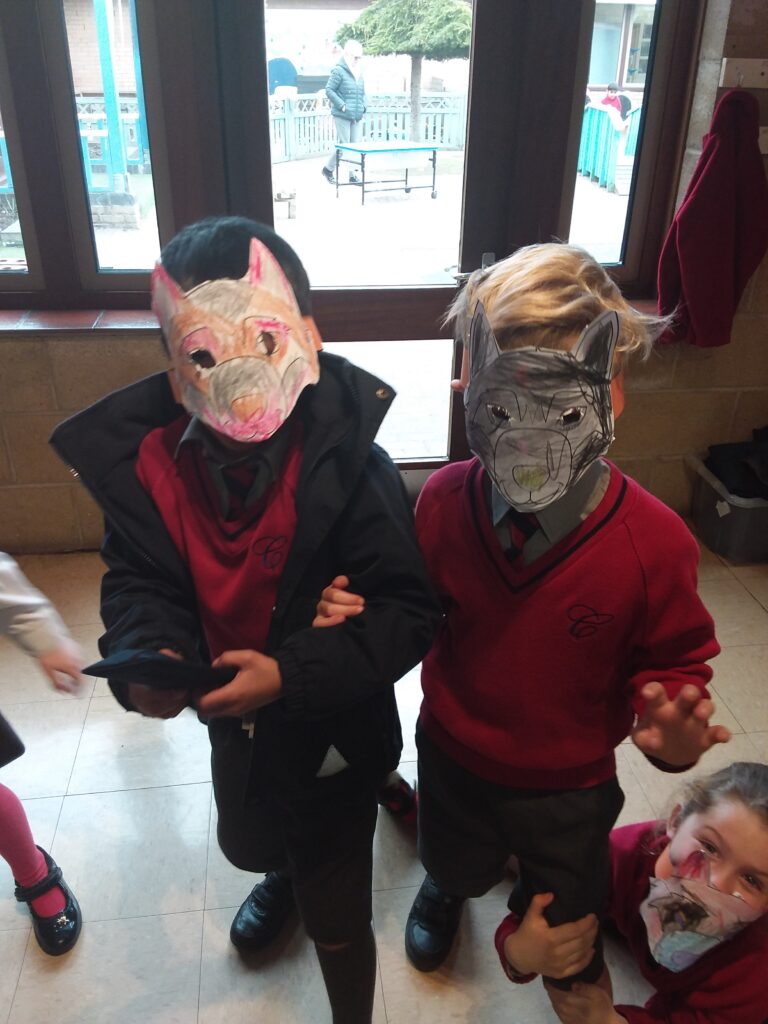 Questions for the Big Bad Wolf&#8230;, Copthill School