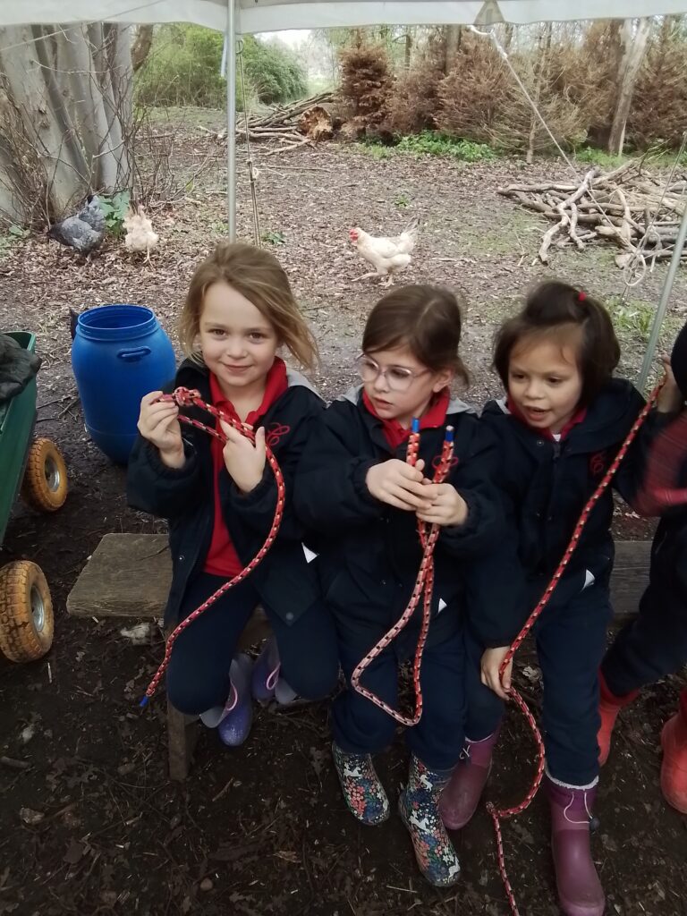 Home Sweet Home and Knot Tying!, Copthill School