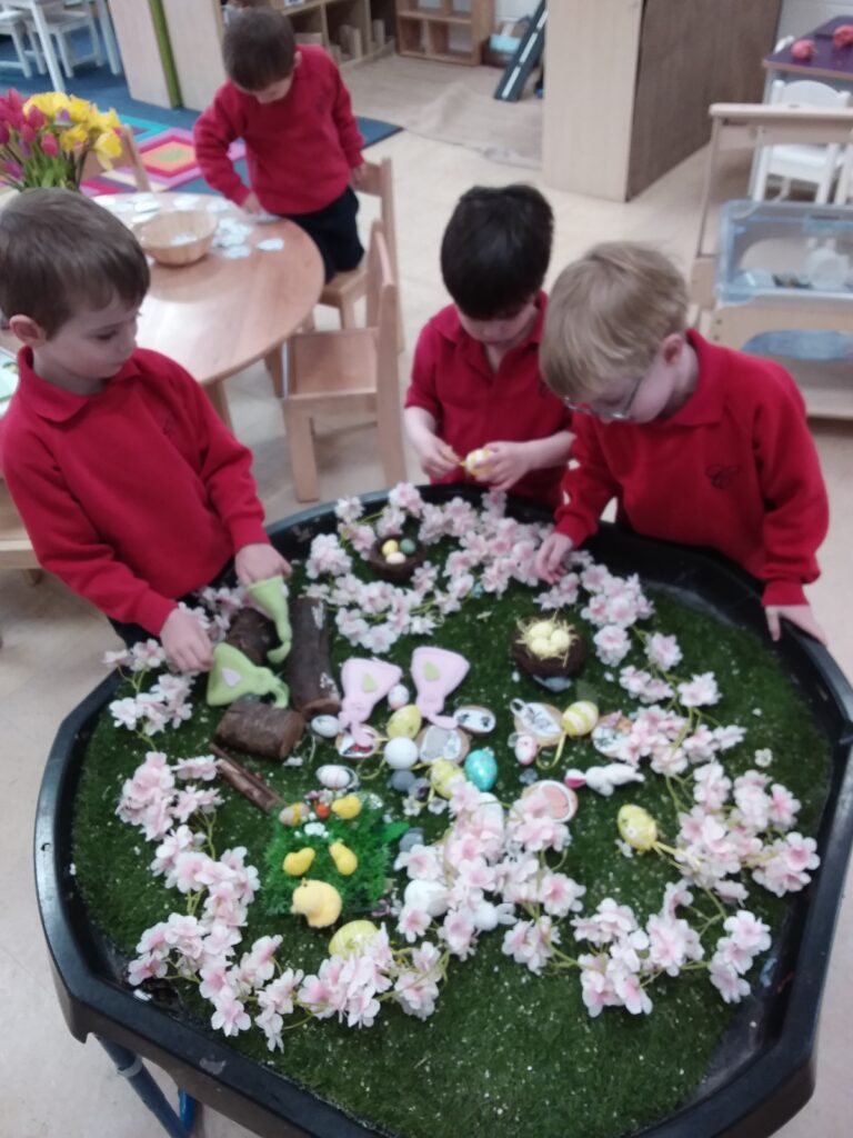 Celebrating Spring, Copthill School