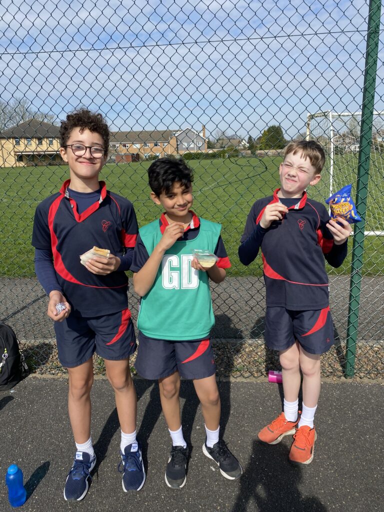 Mixed stinger netball, Copthill School