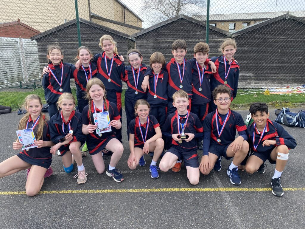 Mixed stinger netball, Copthill School