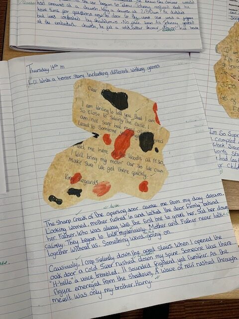 Incredible horror writing from Year 6, Copthill School