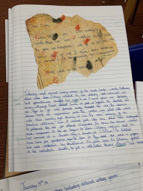 Incredible horror writing from Year 6, Copthill School