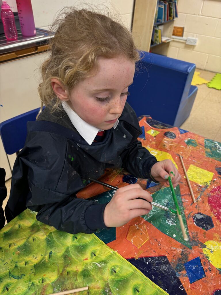 Creativity with flowers&#8230;, Copthill School