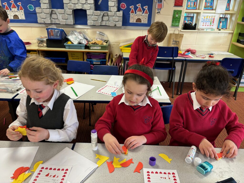 Creativity with flowers&#8230;, Copthill School