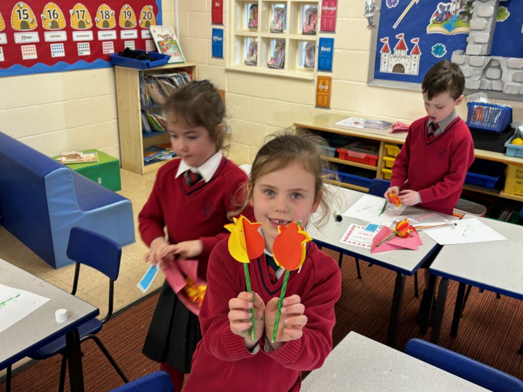 Creativity with flowers&#8230;, Copthill School