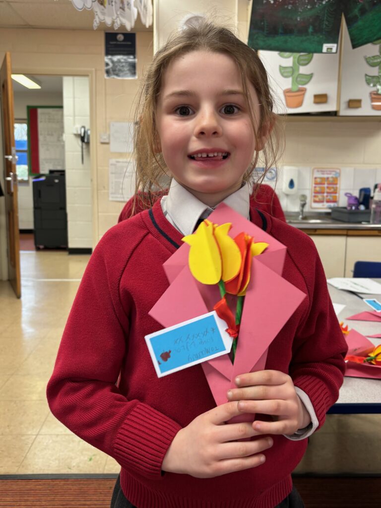 Creativity with flowers&#8230;, Copthill School