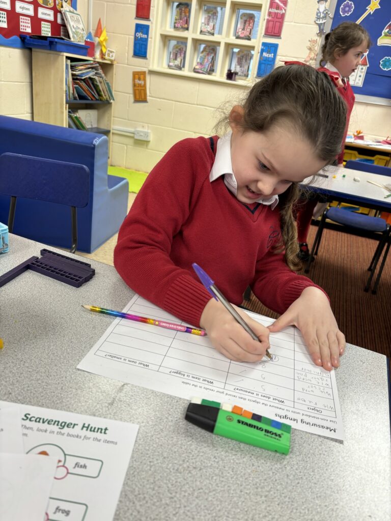 Maths and measuring&#8230;, Copthill School