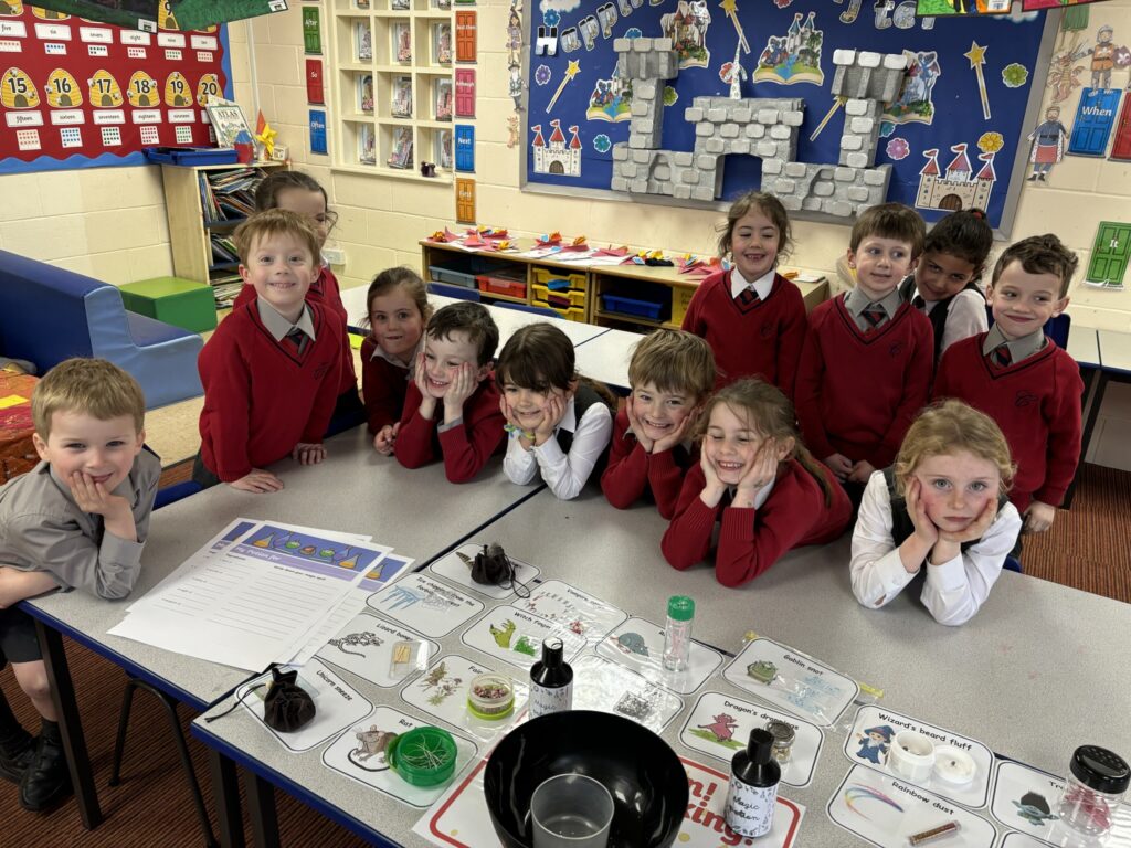 Magical potion making&#8230;, Copthill School