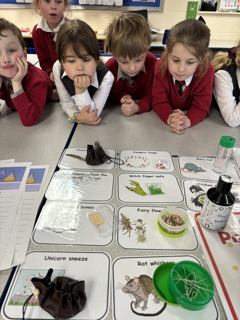 Magical potion making&#8230;, Copthill School