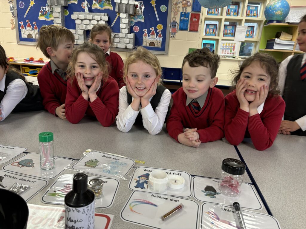 Magical potion making&#8230;, Copthill School