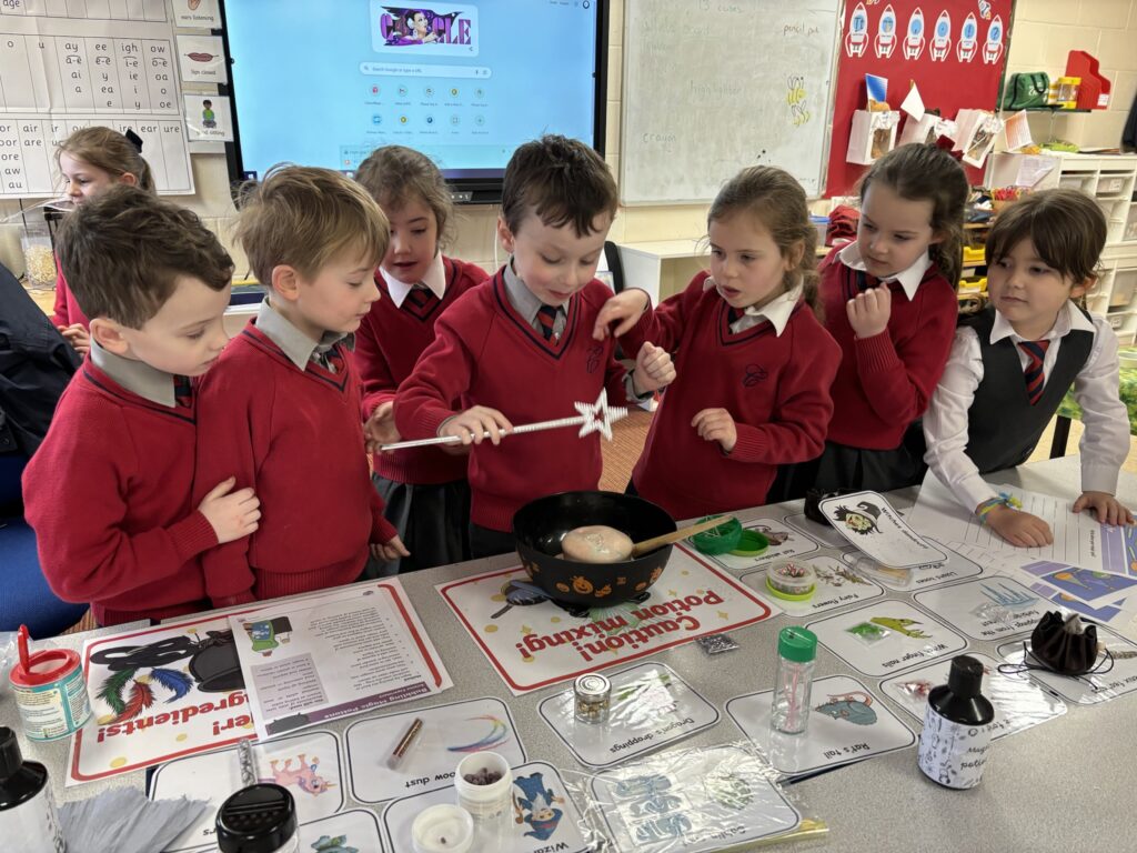 Magical potion making&#8230;, Copthill School